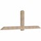 Ekena Millwork Eugene Smooth Timber Gable Bracket, Douglas Fir, 108"W x 36"H x 5 1/2"D x 5 1/2"F, 8/12 Pitch GBW108X36X0606EUG00SDF - alternate 4